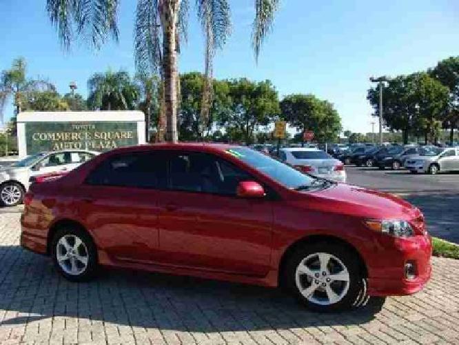 2012 toyota corolla s in coconut creek, fl