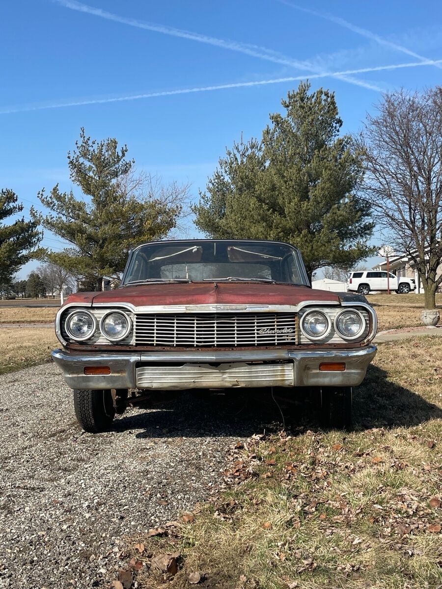 1964 chevrolet impala coupe black 2 door ht
