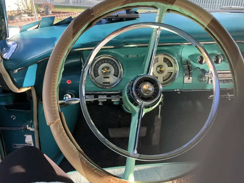 1955 chrysler new yorker deluxe 331 hemi v8 86,000 mi 2-spd auto car show winner