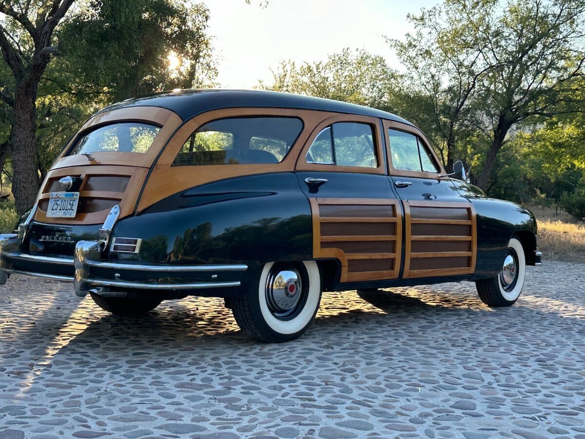 1948 packard standard 8 sedan woody wagon