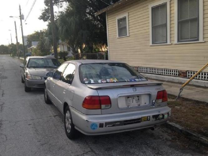 1998 honda civic for sale-obo in tampa, fl