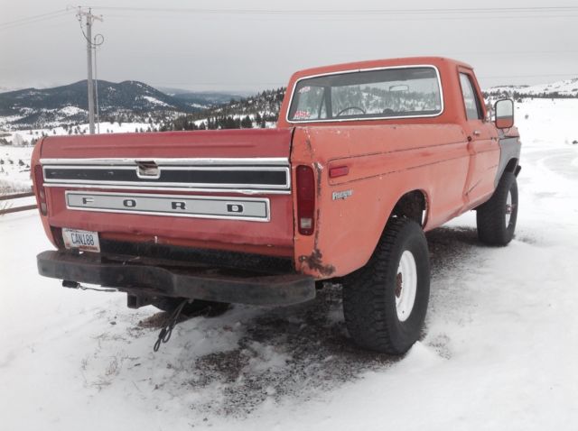 1974 ford f-250 4x4 highboy