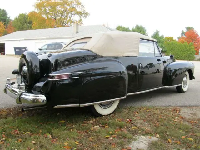 1942 lincoln continental cabriolet beautiful rare car