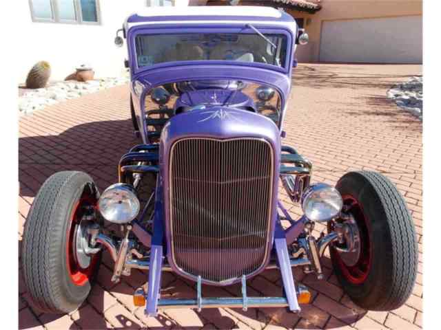 1932 ford 5 window coupe "all steel chopped and channeled"