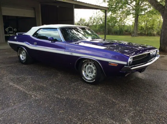 1970 dodge challenger rt convertible 440 magnum factory air