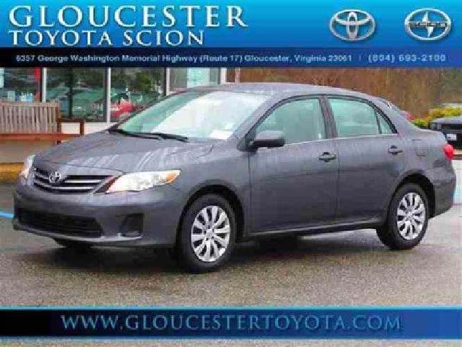 2013 toyota corolla le in gloucester, va