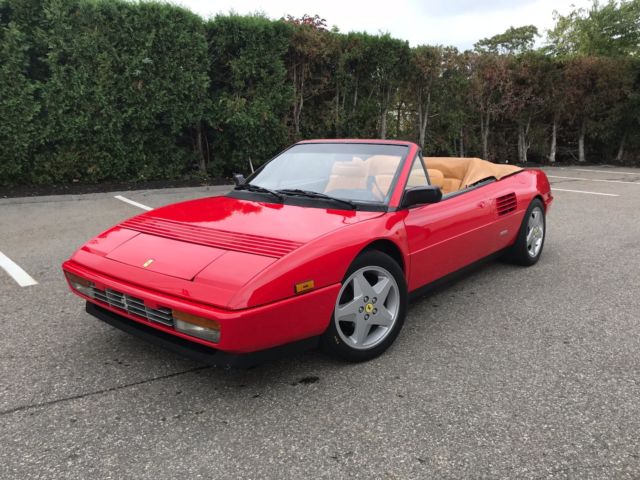 1992 ferrari mondial t runs perfect! no reserve auction all service records