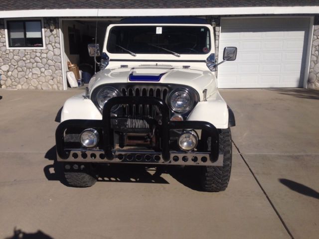 1981 jeep cj cj7 laredo 304 4 speed winch convertible tow bar