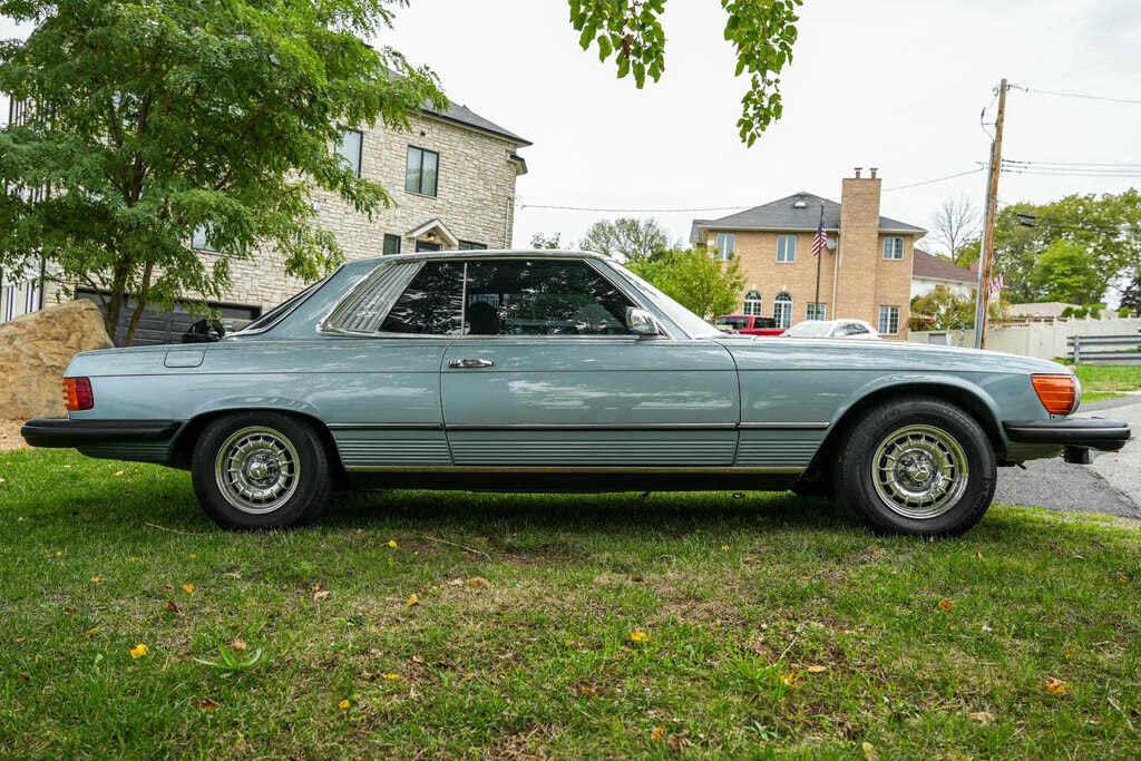 1974 mercedes benz 450slc blue 52000 miles