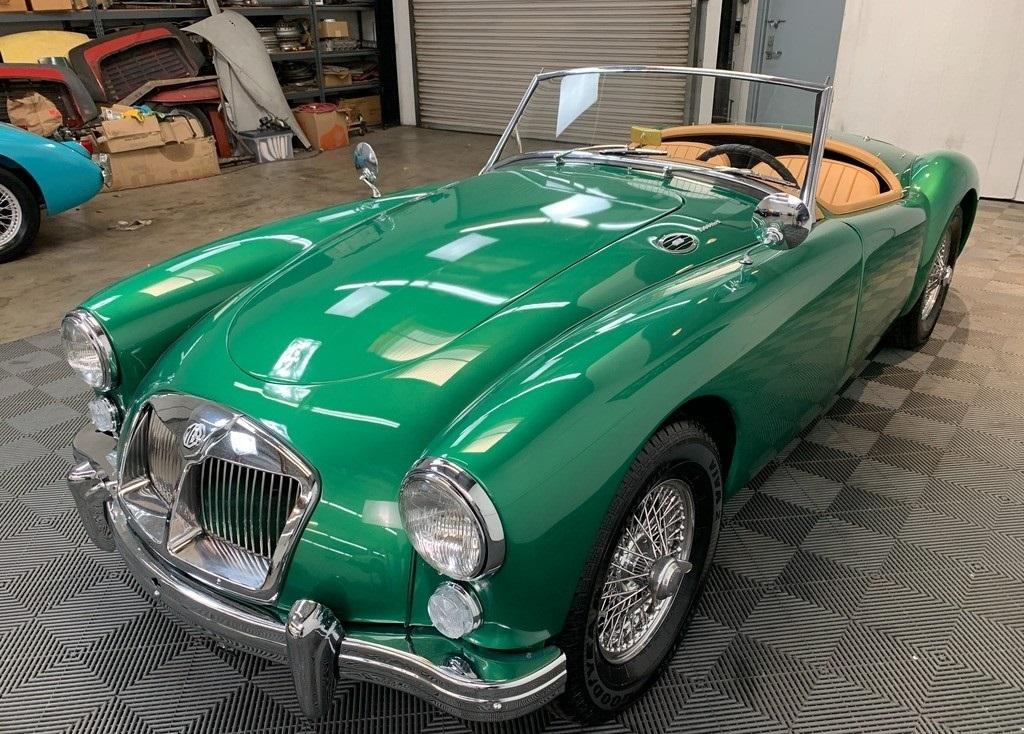 1962 mg mga mk2 roadster older ground-up restoration