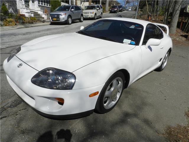 1994 toyota supra w/sport roof 55000 miles white targa straight 6 cylinder engin