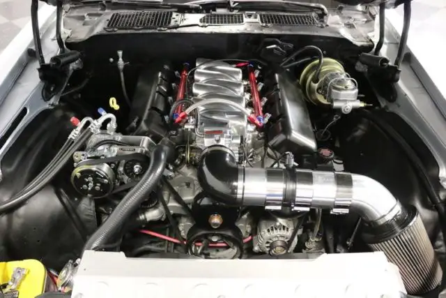 1970 chevrolet camaro restomod 171 miles silver metallic coupe 6.2 liter v8 4 sp