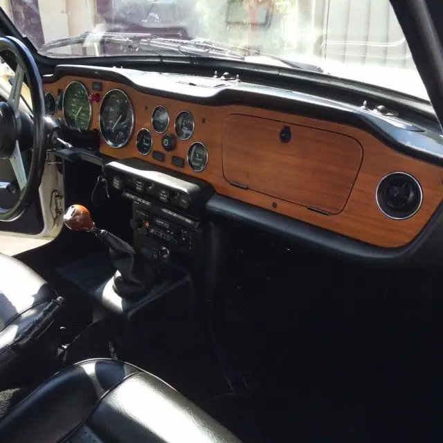 1974 triumph tr-6 15,000 original miles all original with overdrive