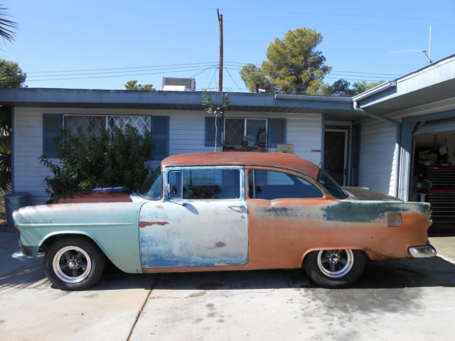1955 chevy 150 2 door 327 4 speed