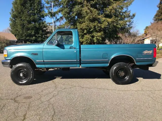 1994 ford f-350 f-250 regular cab long bed 4x4 xlt low miles!