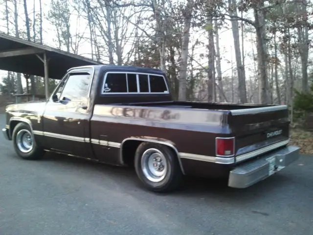 1985 chevrolet c-10 custom deluxe swb