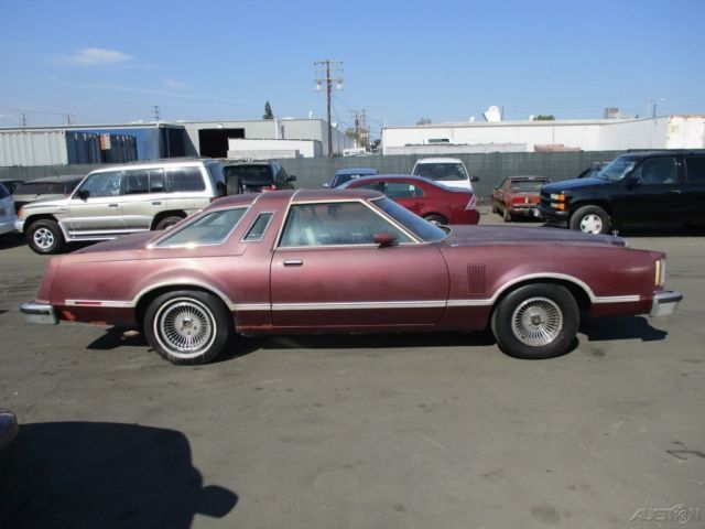 1979 ford thunderbird v8 gas automatic no reserve