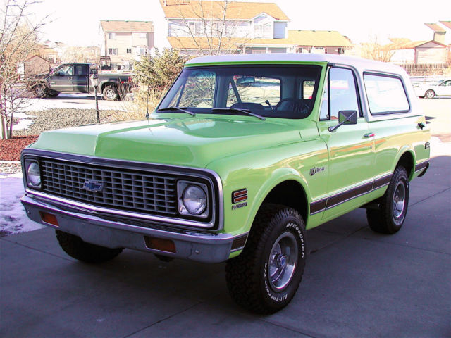 1971 chevrolet blazer k5