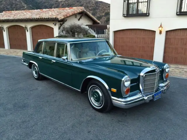 1972 mercedes benz 600 "grosser" extremely rare, very original car