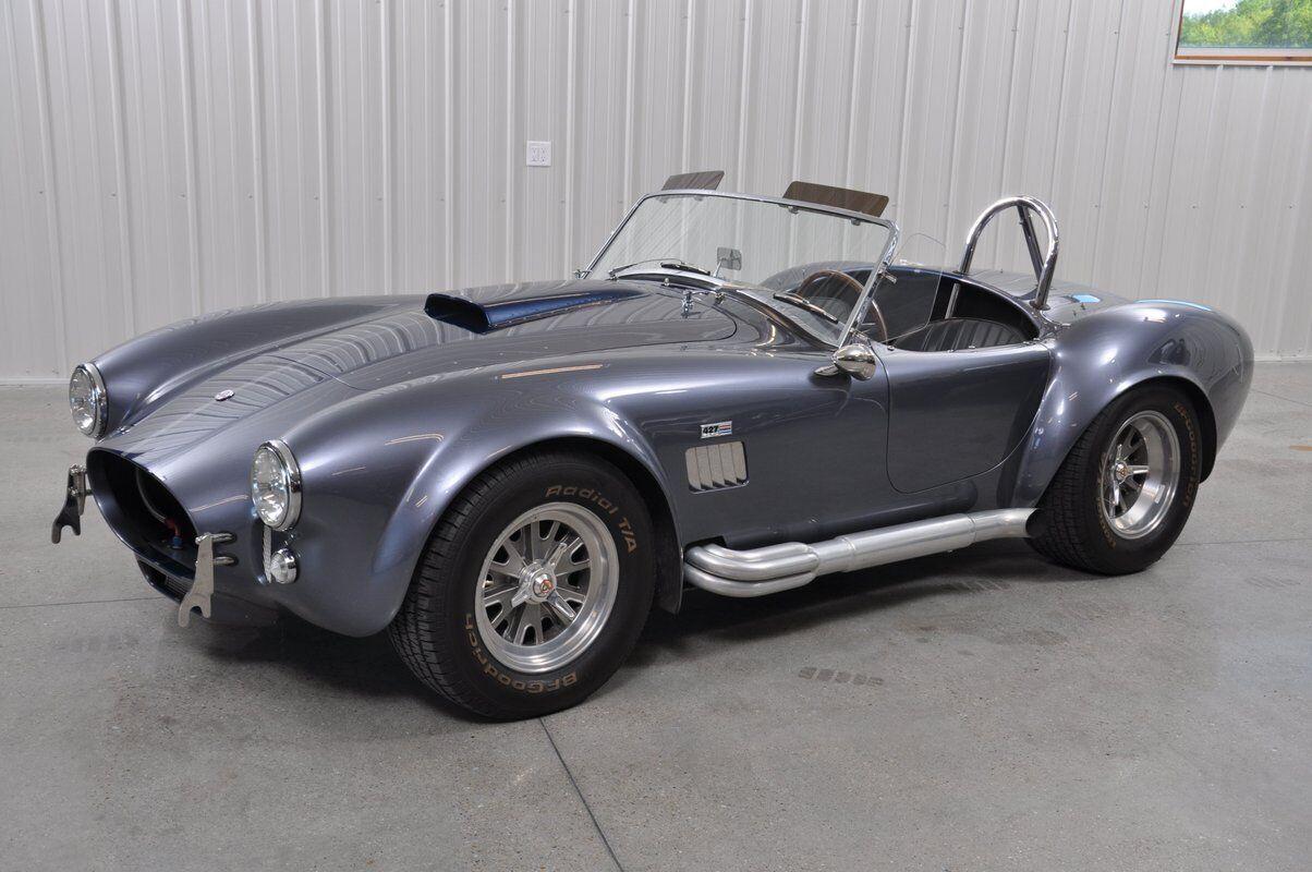 1965 shelby cobra superformance mkiii replica 13097 miles blue coupe 427 v8