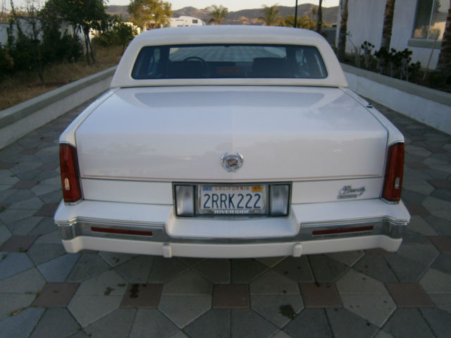 1989 cadillac eldorado biarritz coupe 2-door 4.5l only 53k miles