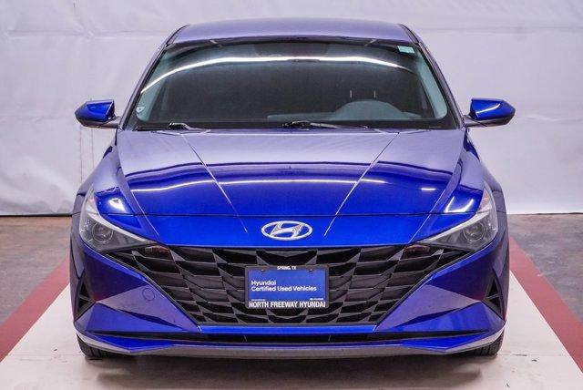 2022 hyundai elantra hev blue