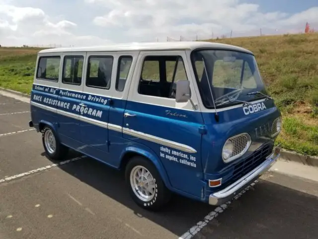1967 ford econoline falcon carroll shelby tribute race assistance program van