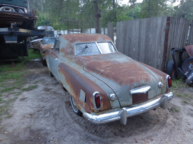 1950 studebaker 3 window bullet nose champion business coupe 6 cyl rare