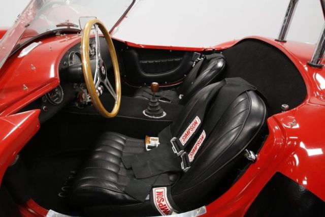 1967 shelby cobra unique motorcars 1584 miles red roadster 398 v8 manual