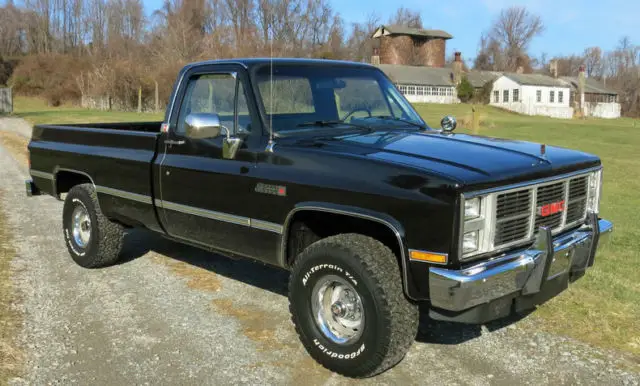 1987 gmc sierra classic k1500 4x4 pick-up
