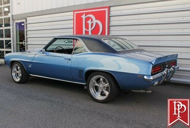 1969 chevrolet camaro ss 396 0 lemans blue