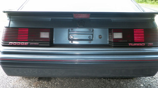 1986 dodge daytona turbo z