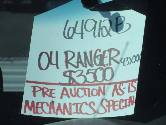 2004 ford ranger xl