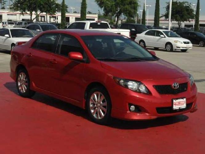 2010 toyota corolla s one owner alloys warranty in spring, tx