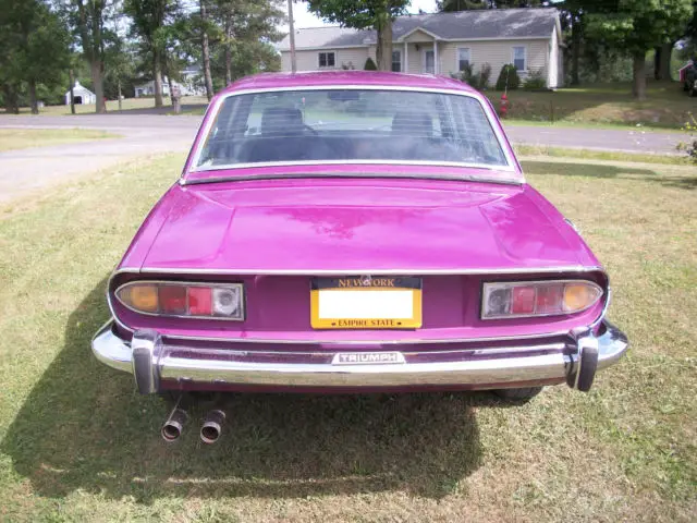 1973-triumph stag only-44k miles-solid-west coast car -all-original