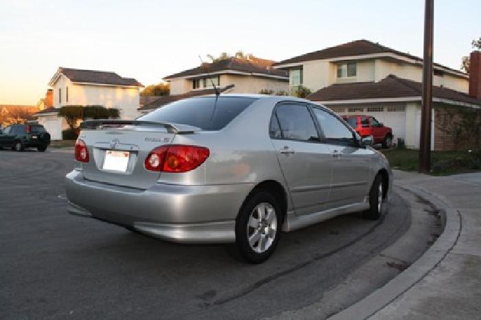 obo toyota corolla s, 4 dr, automatic, clean title, only 70k miles in irvine, ca