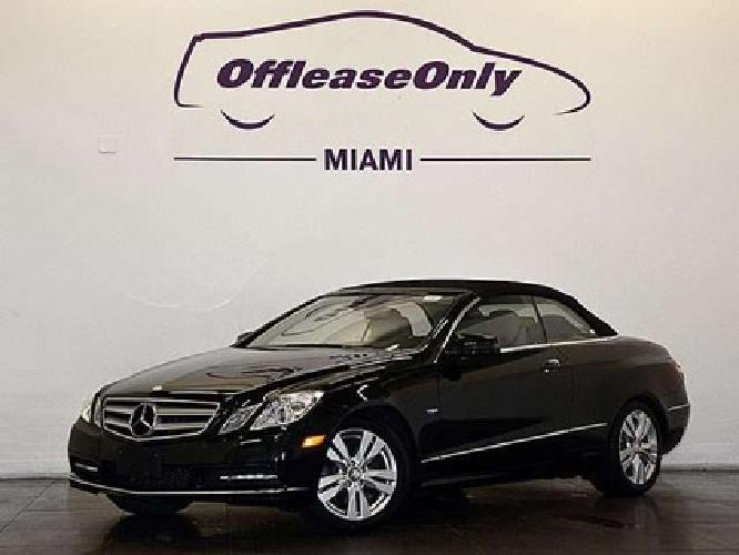 2012 mercedes-benz e-class e350 convertible in miami, fl