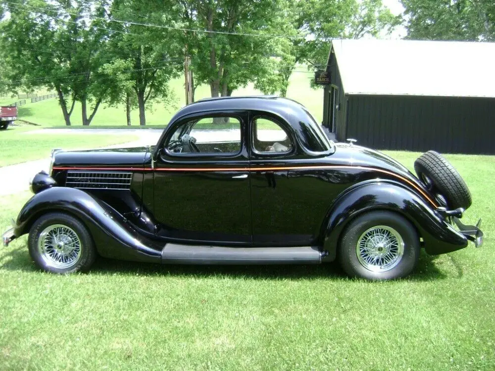 1935 ford hot rod / street rod, black with 11,551 miles available now!