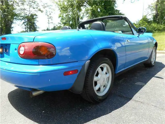 1992 mazda mx-5 miata hardtop 1own 29k miles non-smoker clean carfax no reserve!