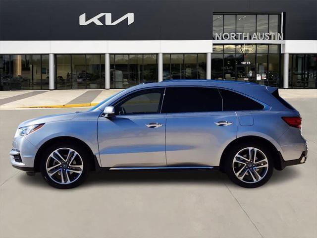 2018 acura mdx 3.5l w/advance & entertainment pkgs