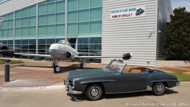 1956 mercedes-benz 190sl convertible survivor / driver - video - roadster