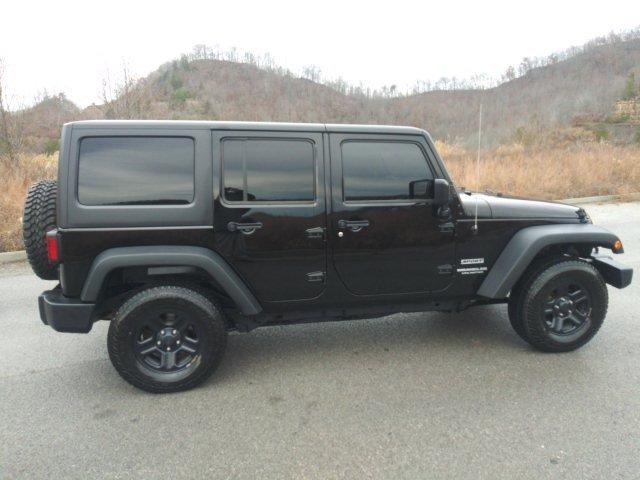 used 2016 jeep wrangler 4wd unlimited sport hazard, ky 41701 for sale in browns fork, kentucky