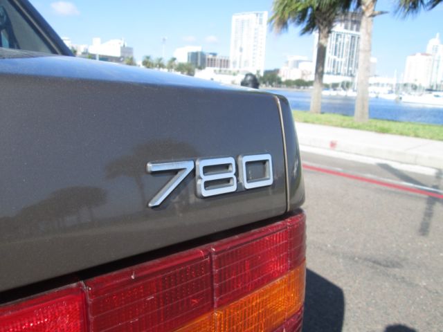 1988 volvo 780 bertone coupe rare!!