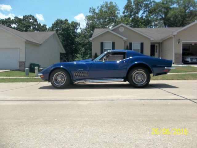 1970 chevrolet corvette 489 bbc coupe