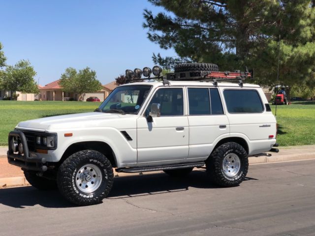 no reserve 1988 toyota landcruiser fj60 4x4 no rust daily driver matching number