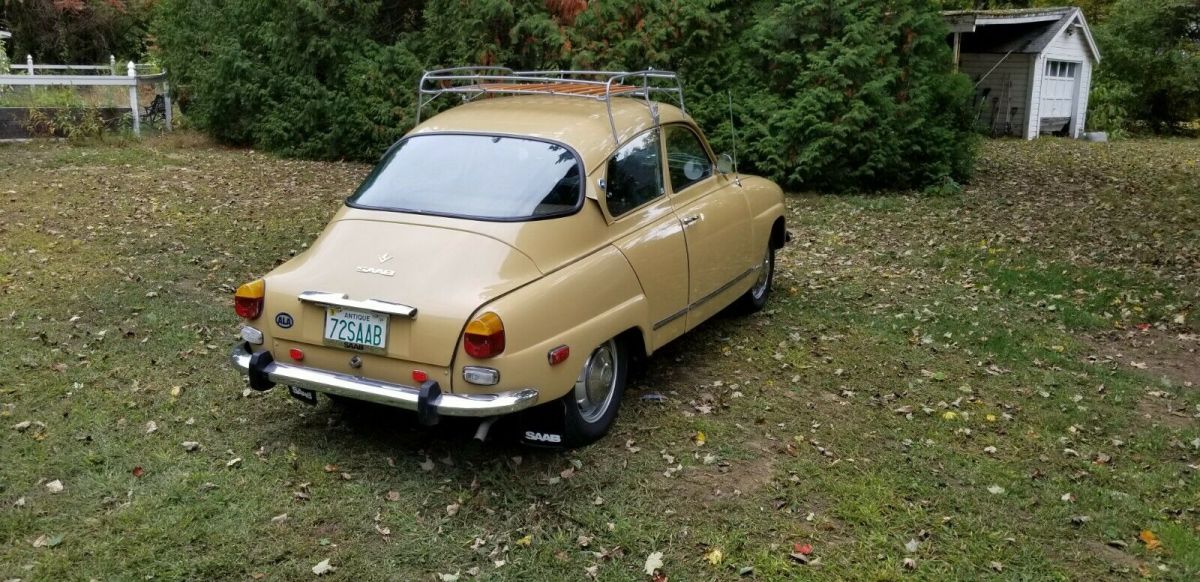 1972 saab 96-- 67,284 original miles