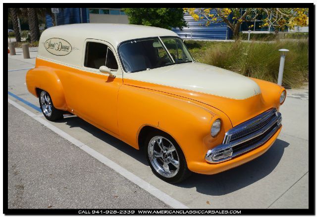 custom show car 52 sedan delivery resto mod new new technology classic styling!