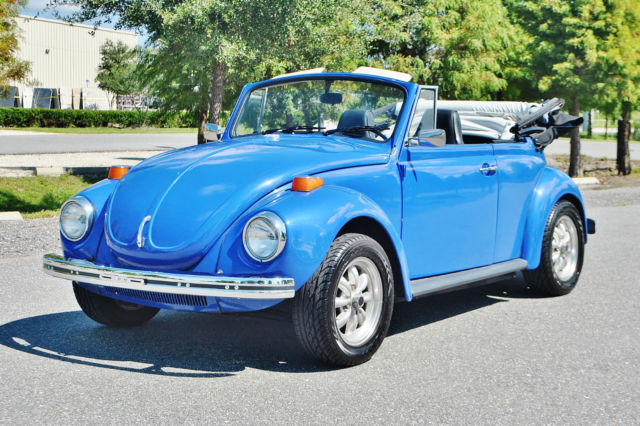 fully restored and mint 72 volkswagen beetle convertible sweet classic turn key