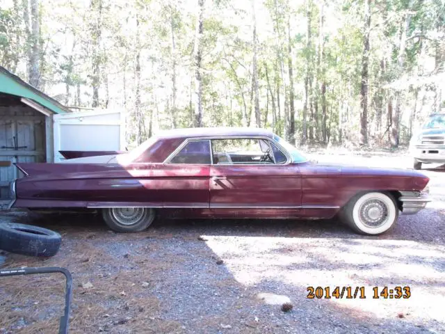 1962 cadillac series 62 2dr