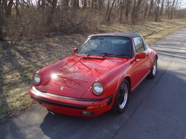 1984 porsche 911 20,000 miles 20291 miles red convertible 3.2l h6 manual 5-speed